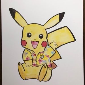 Art print - Pikachu